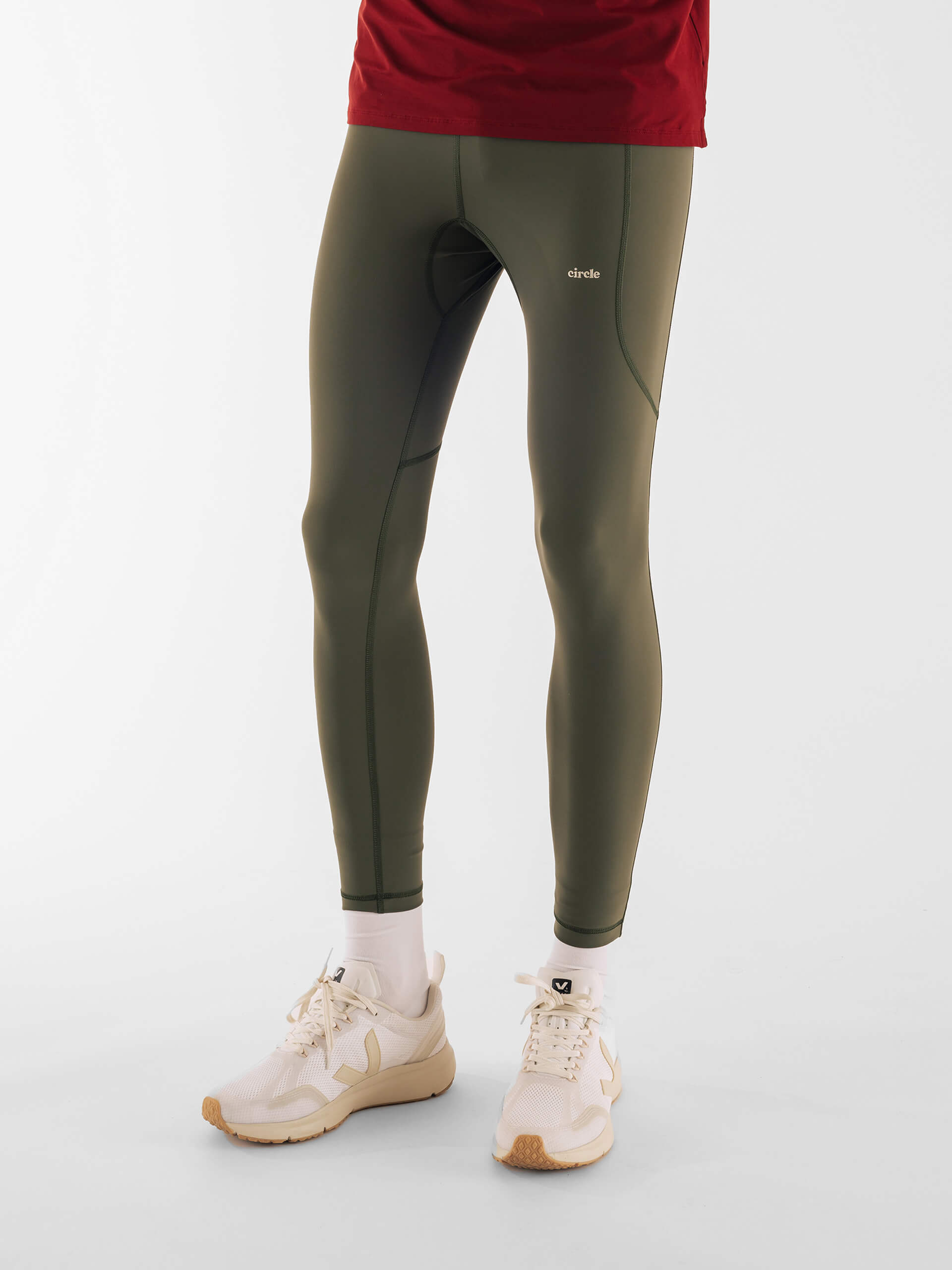 Men's Running Leggings Men in Tights  Recycled and recyclable - Circle  Sportswear