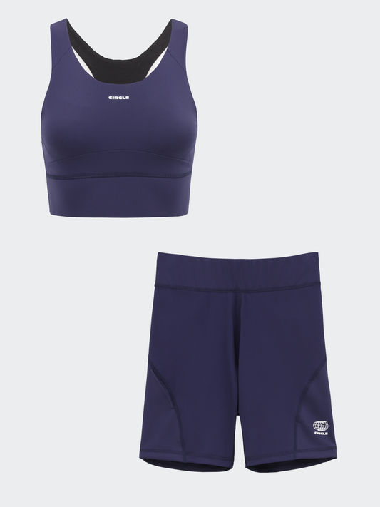 Pack Navy Bra & Short 