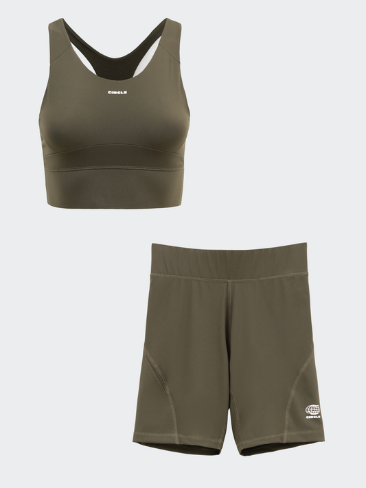 Pack Bra & Short Moss