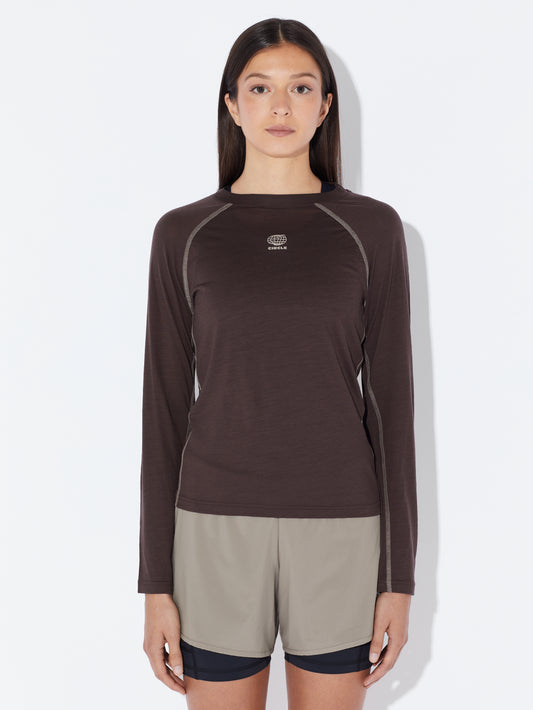 T-shirt Manches Longues Femme Aerowool