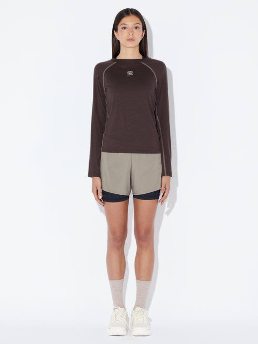 T-shirt Manches Longues Femme Aerowool