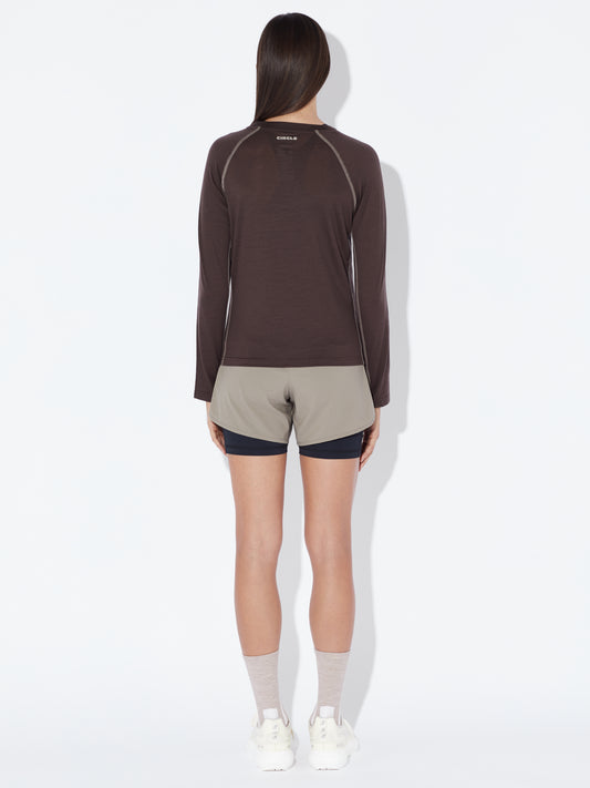 T-shirt Manches Longues Femme Aerowool