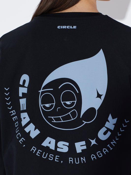 Clean As Fuck Long-Sleeve T-Shirt 
