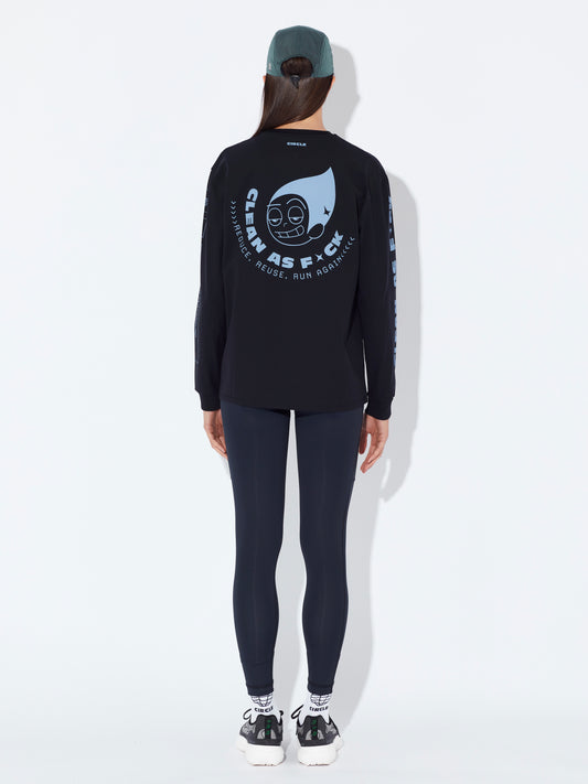 Clean As Fuck Long-Sleeve T-Shirt 