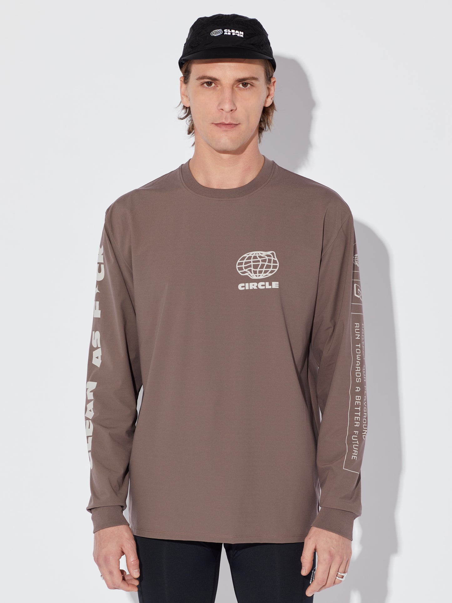 Clean As Fuck Long-Sleeve T-Shirt 