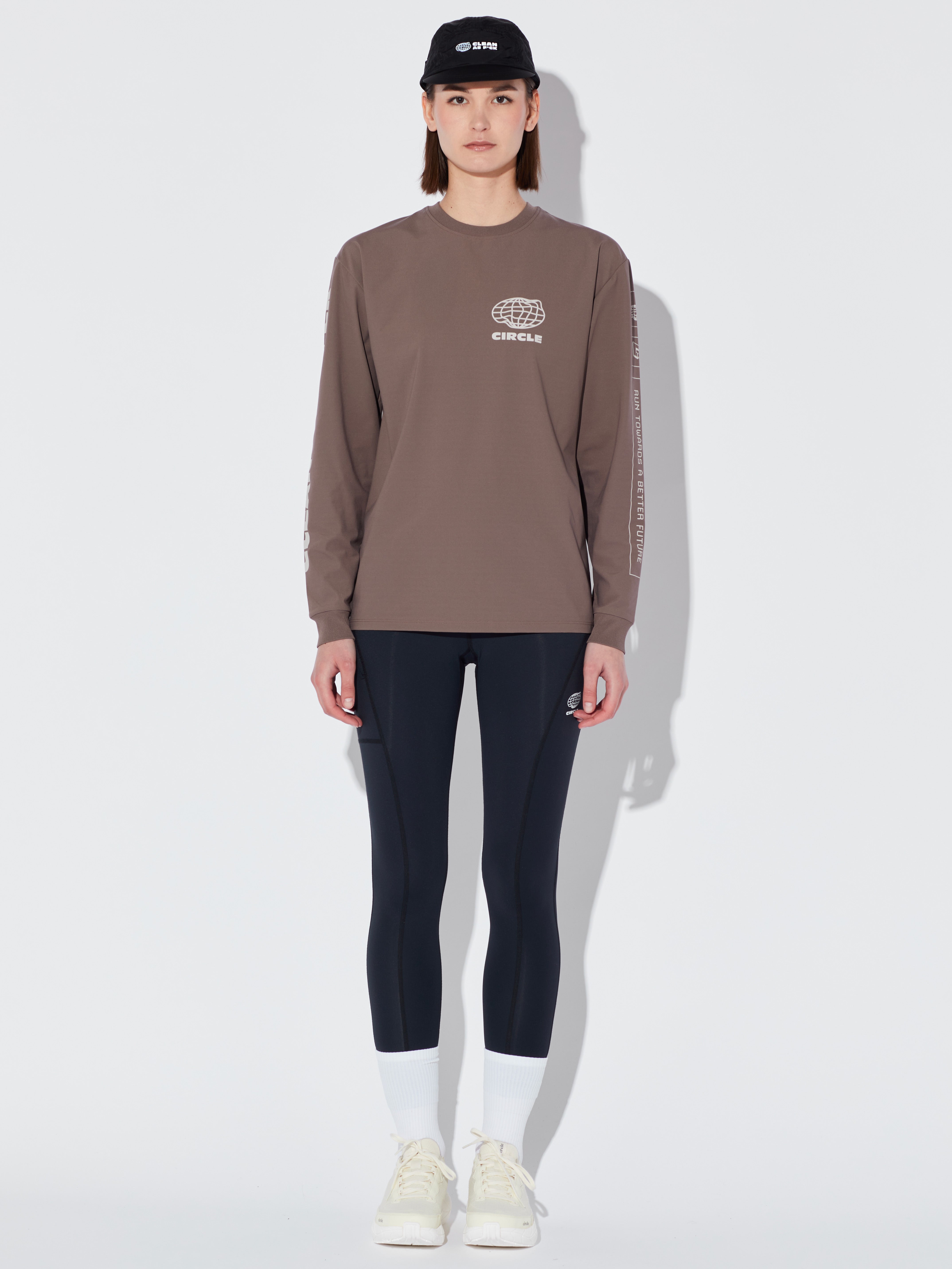 Breathable long-sleeve running top | Circle – Circle Sportswear