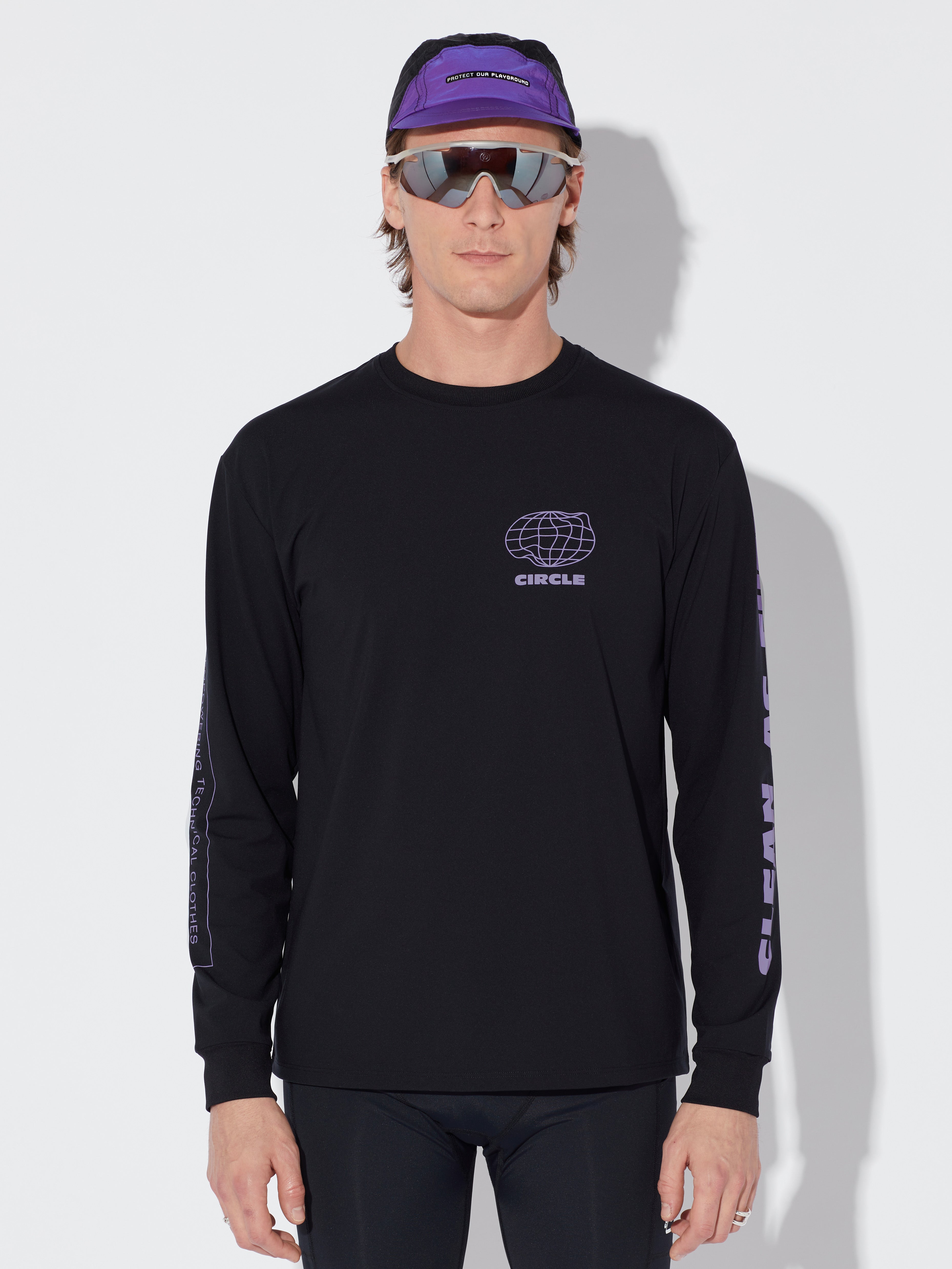Breathable long-sleeve running top | Circle – Circle Sportswear