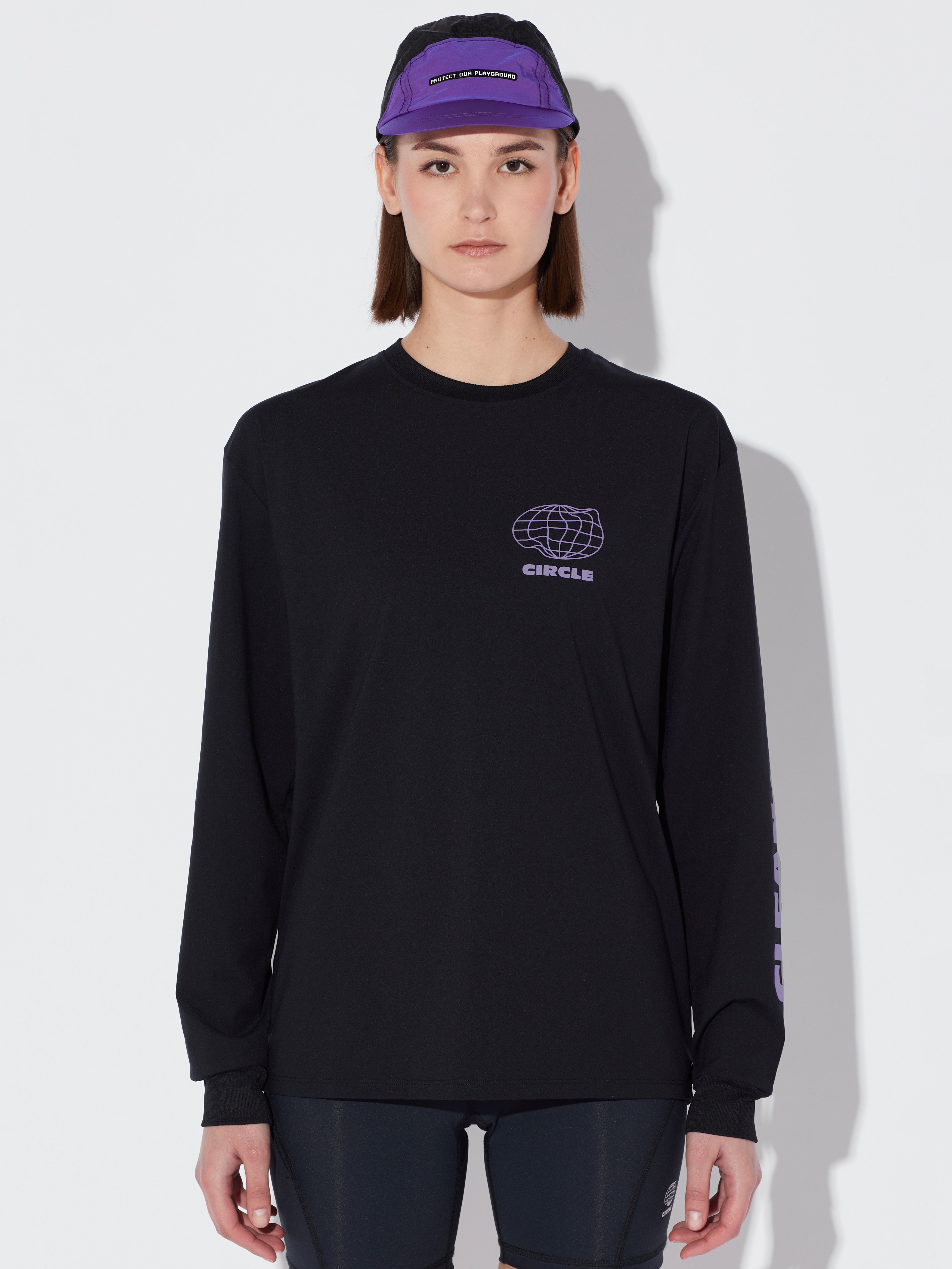 Breathable long-sleeve running top | Circle – Circle Sportswear