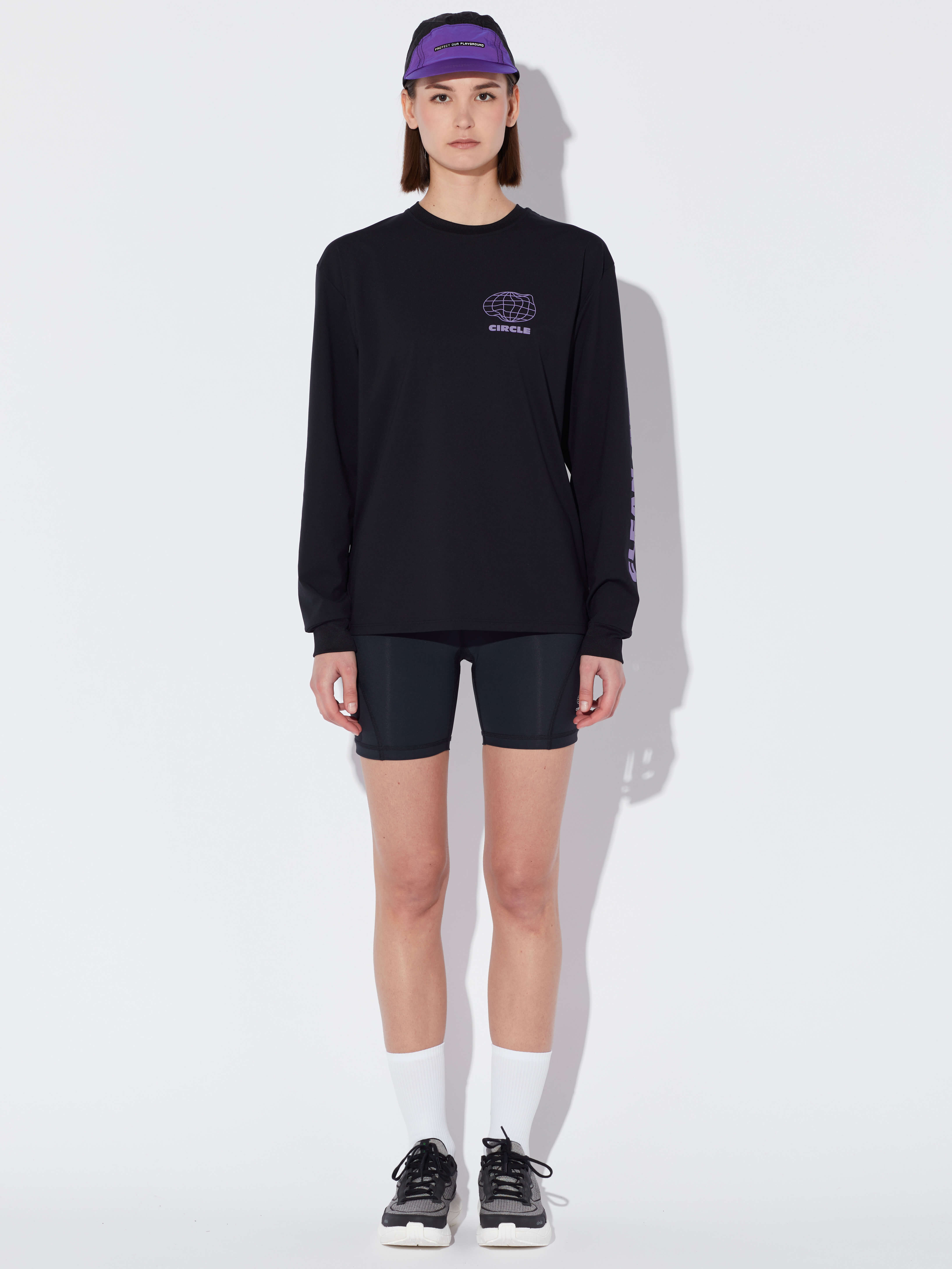 Breathable long-sleeve running top | Circle – Circle Sportswear