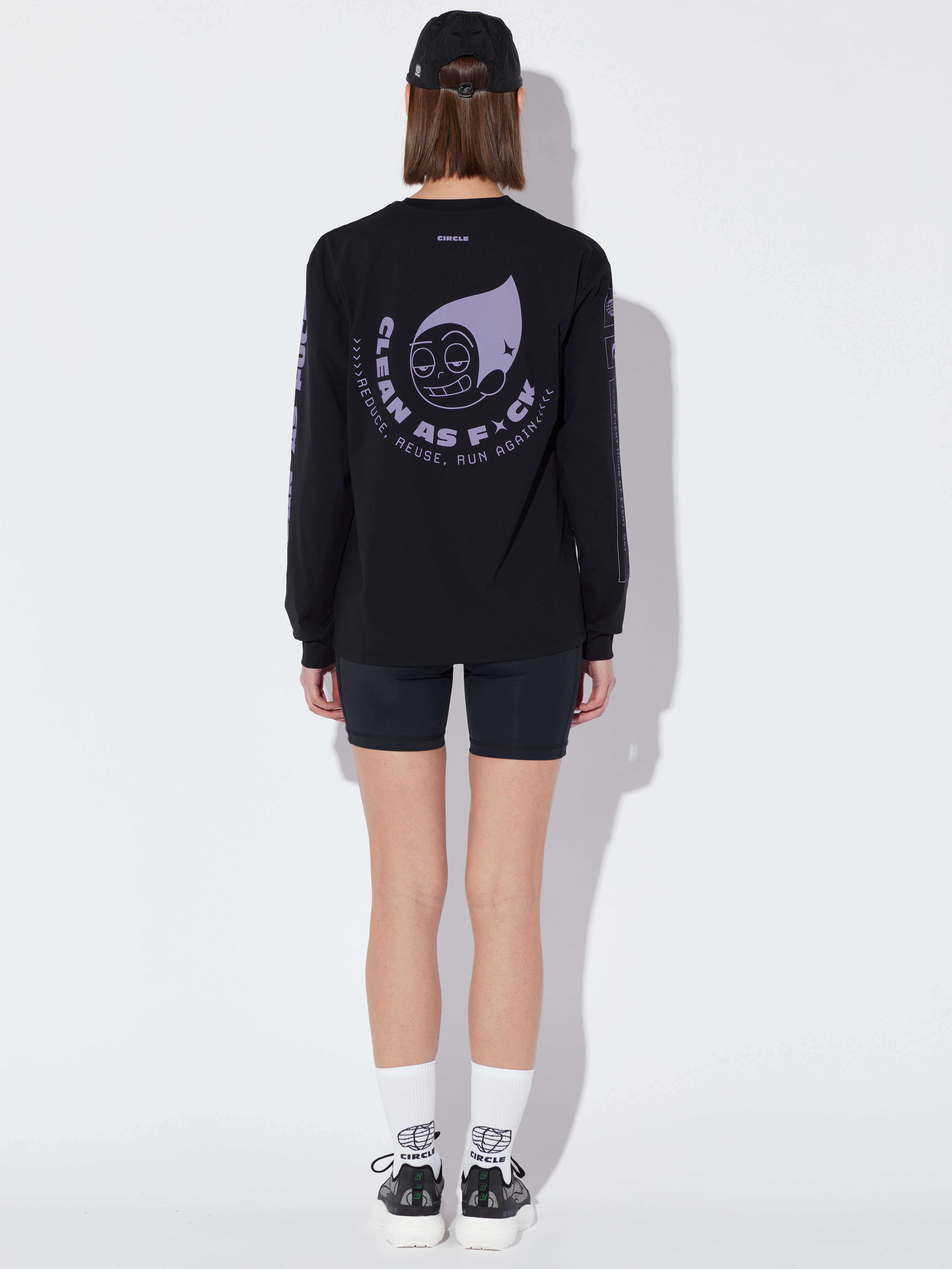 Breathable long-sleeve running top | Circle – Circle Sportswear
