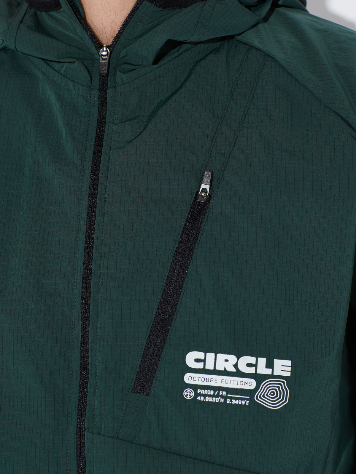 Veste coupe-vent Homme Octobre x CIRCLE