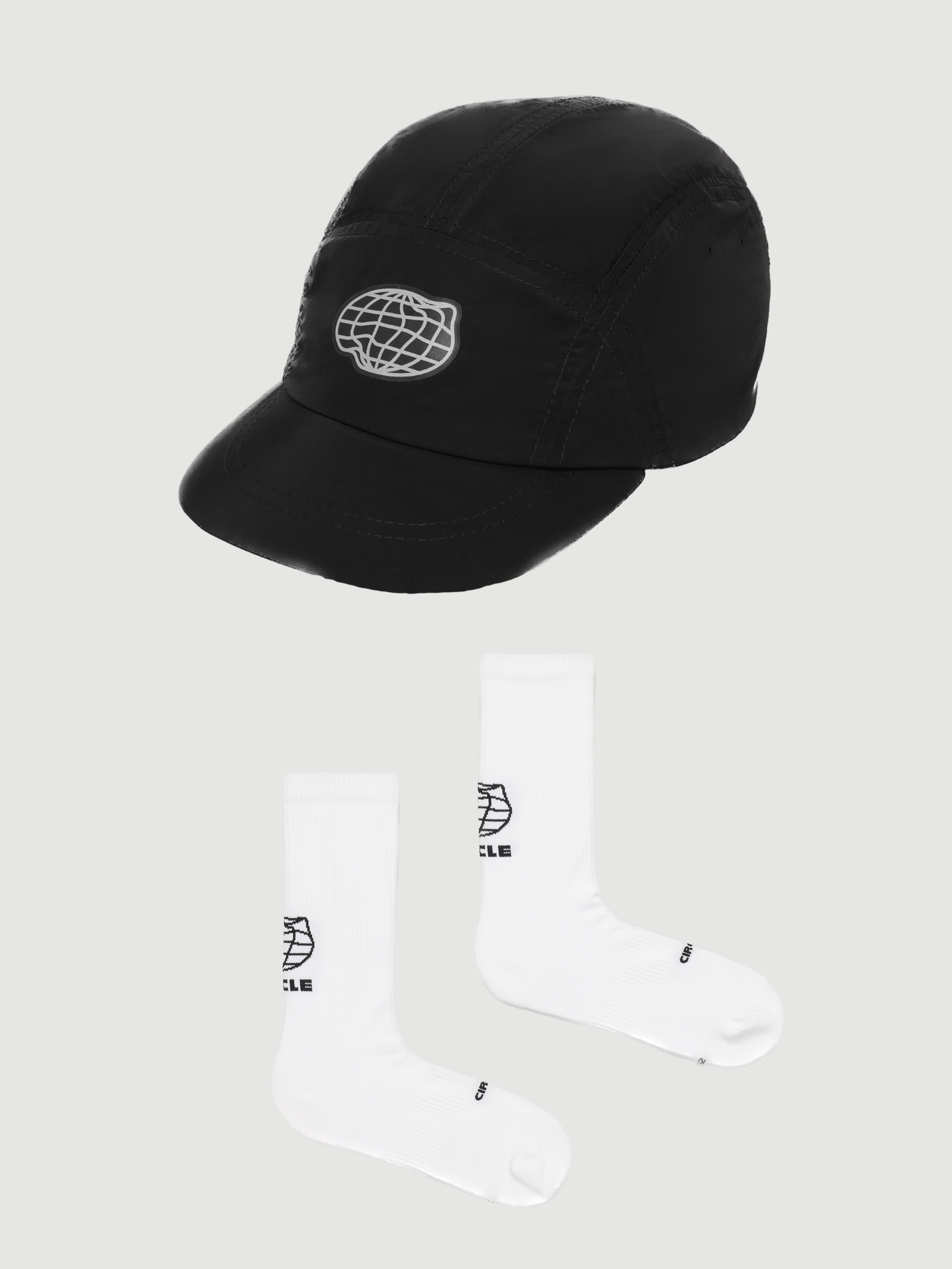 Pack Casquette Noir & chaussettes Speedy Hight Planet
