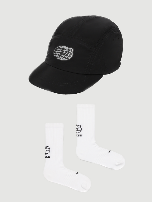 Pack Casquette Noir & chaussettes Speedy Hight Planet