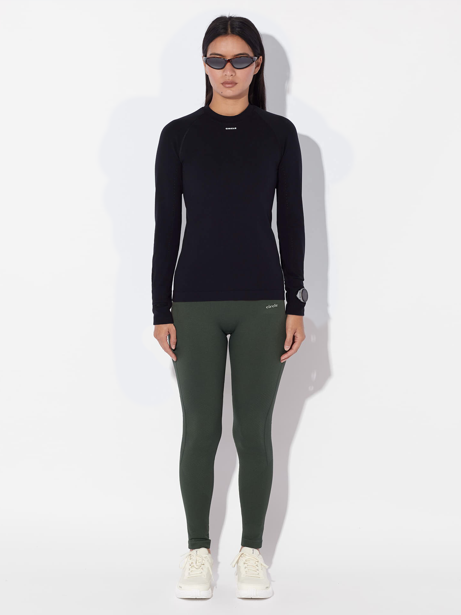 Pack Première Couche & Legging Seamless Moss