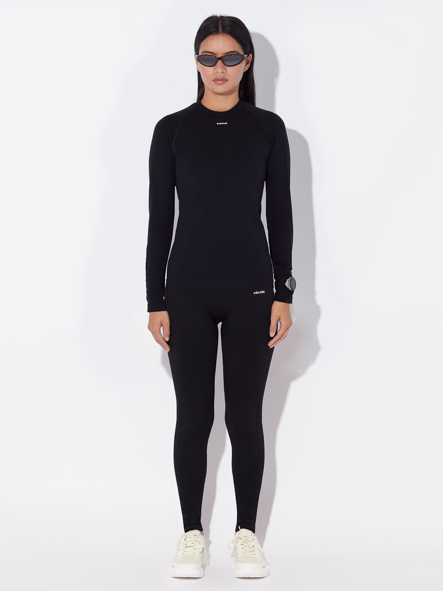 Pack Première Couche Femme & Legging Seamless Noir