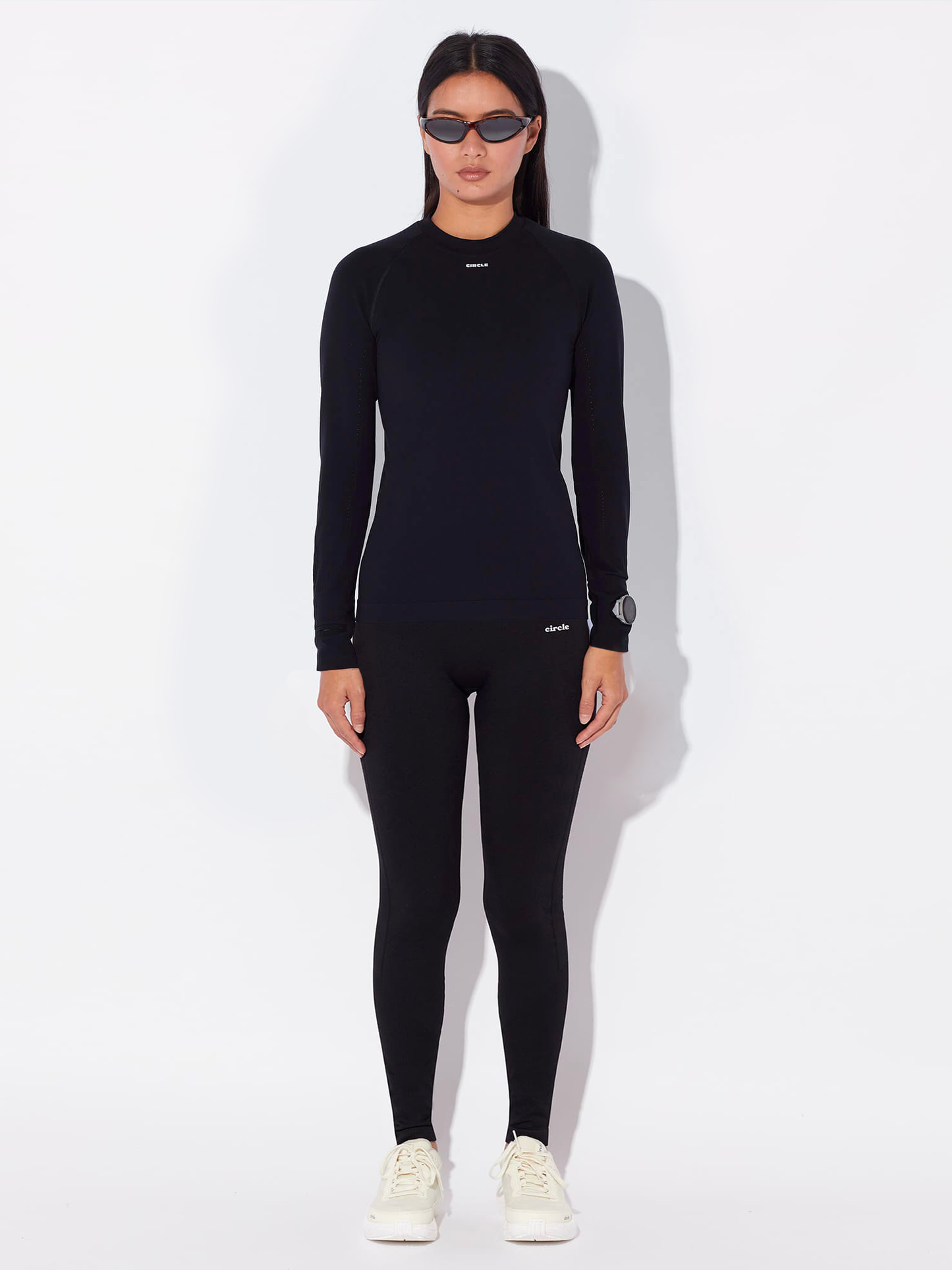 Pack Première Couche Femme & Legging Seamless Noir