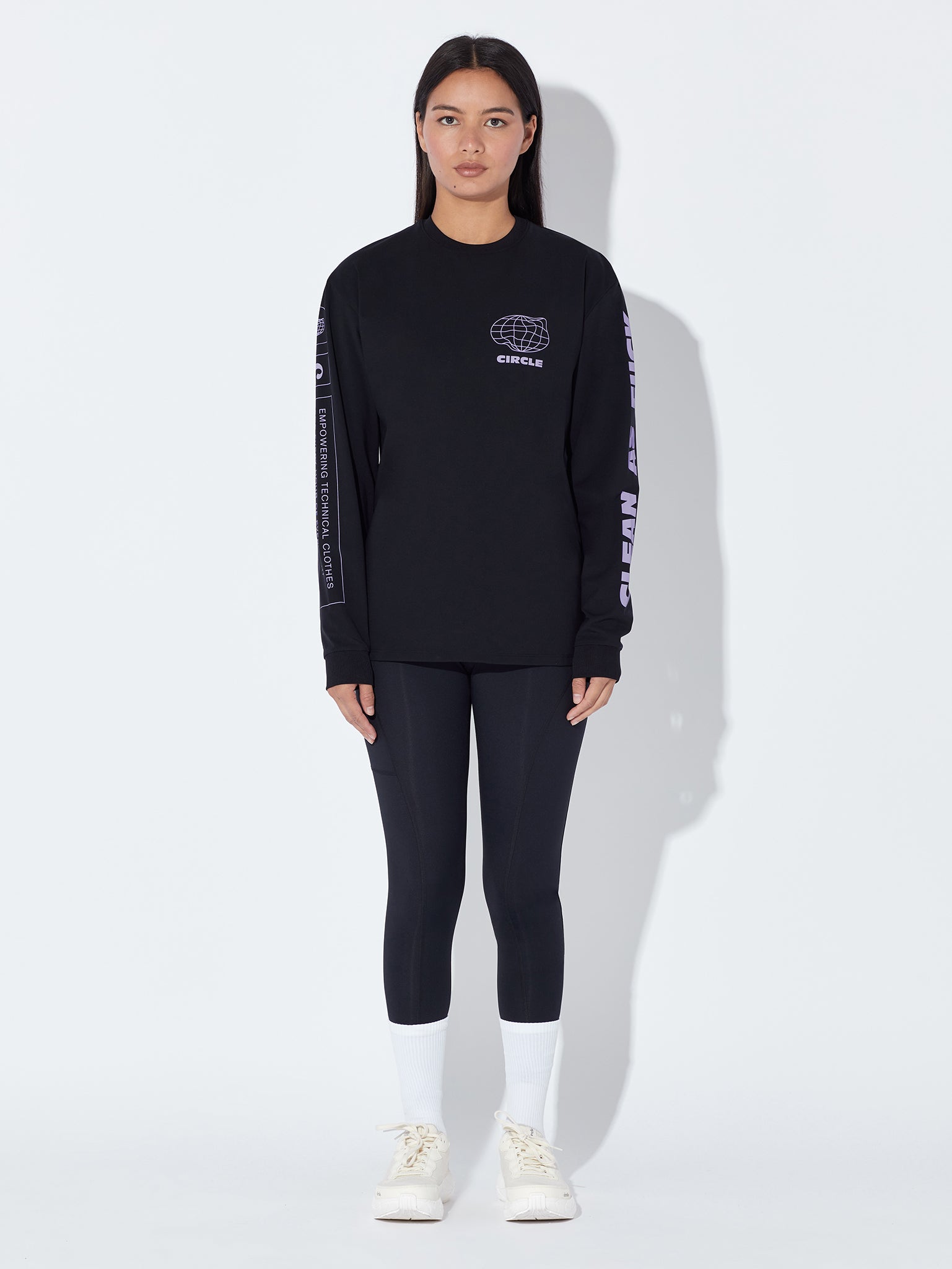 Pack Manches longues CAF & Legging noir