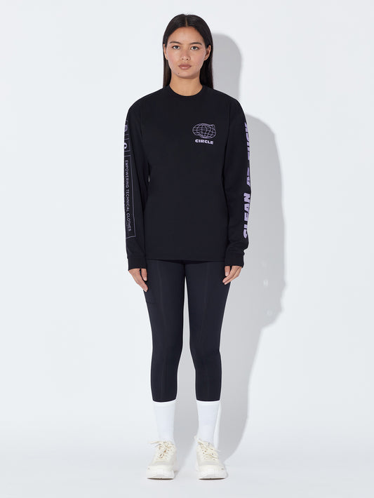 Pack Manches longues CAF & Legging noir