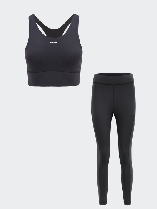 Pack Black Bra & Leggings 