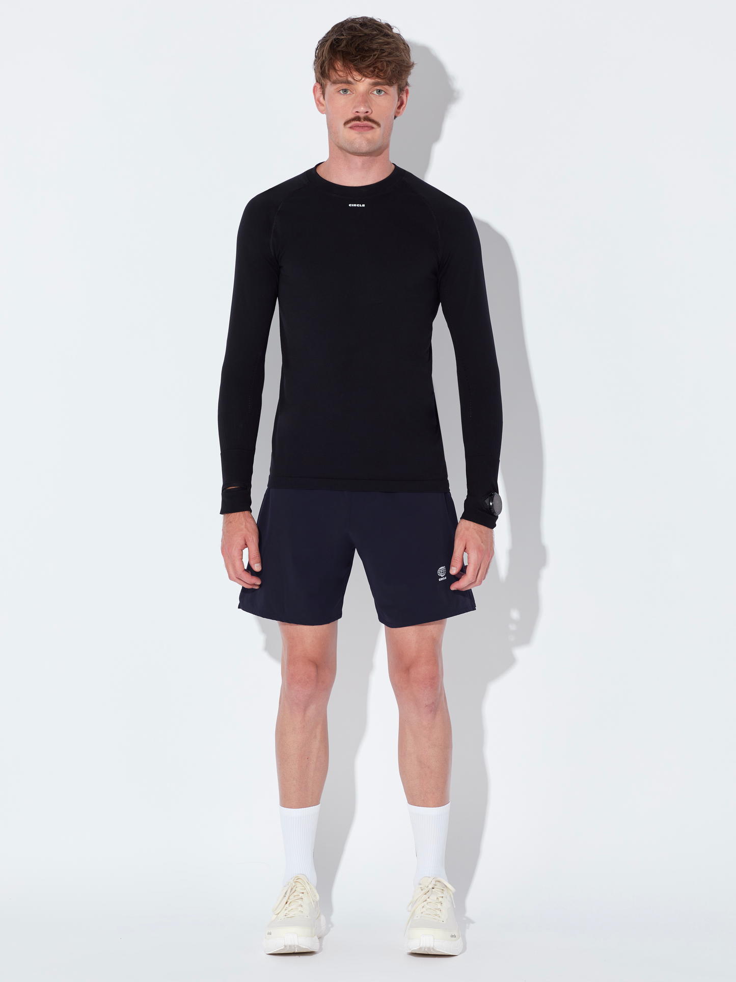 Pack Première couche & Short Everystride Navy Homme