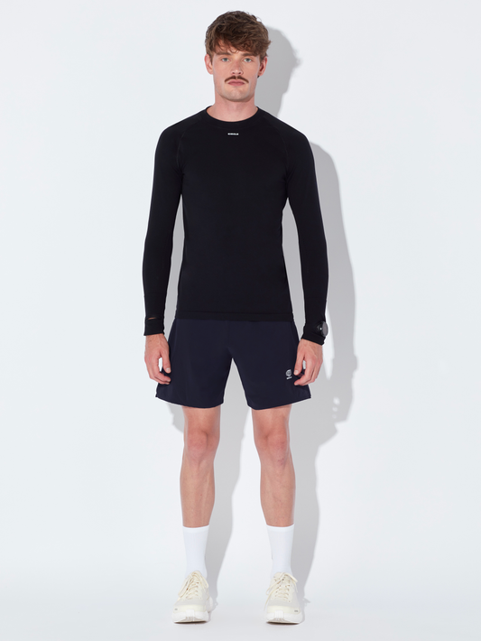 Pack Première couche & Short Everystride Navy Homme