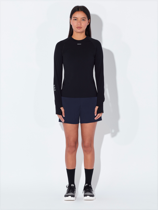 Pack Première couche & Short Everystride Navy Femme