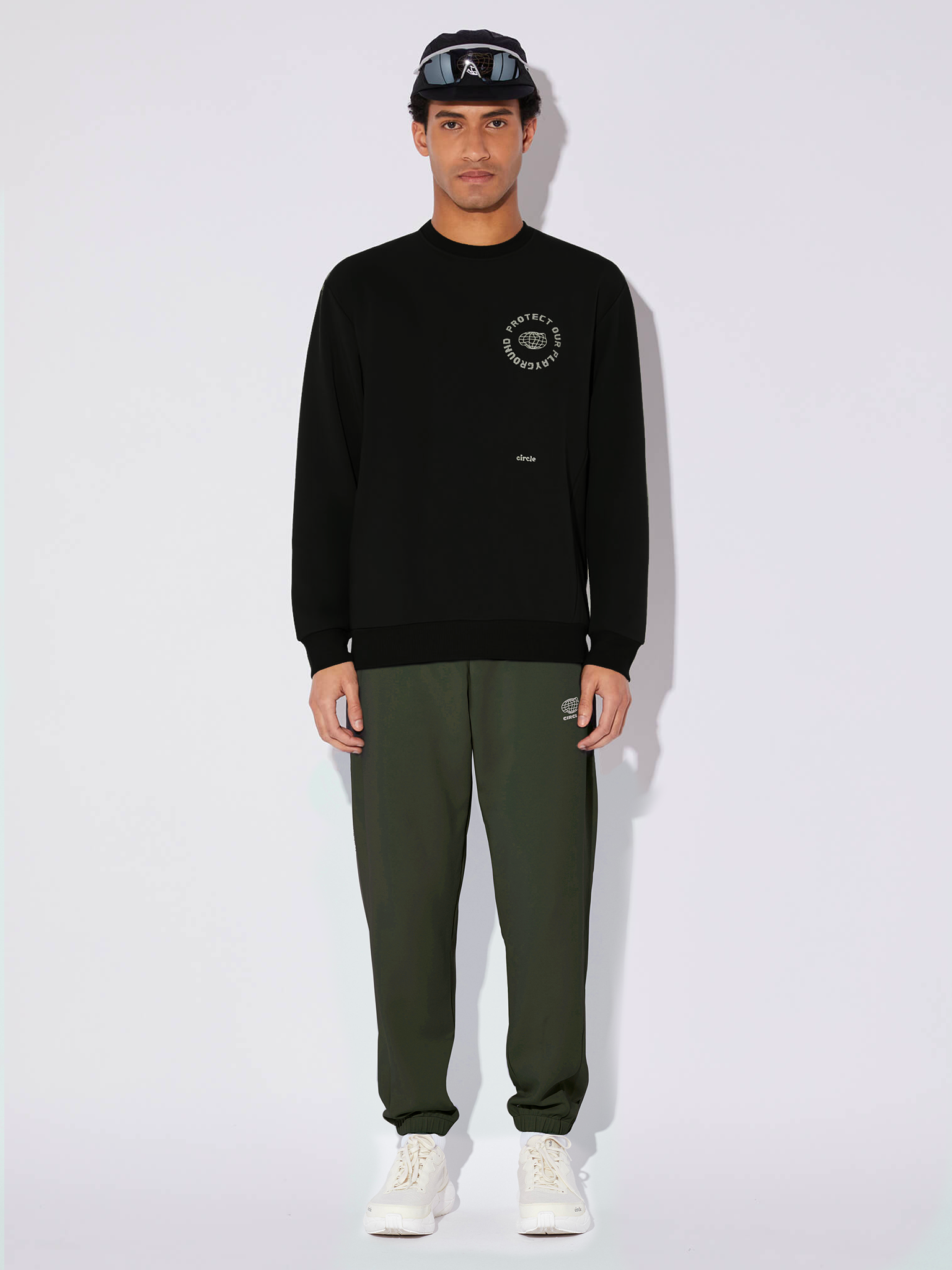 Pack Sweat Noir & Jogging Moss