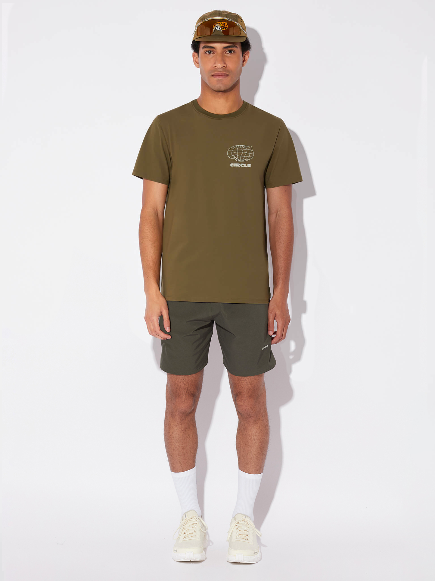 Pack T-shirt Agility Run & Short Active Moss