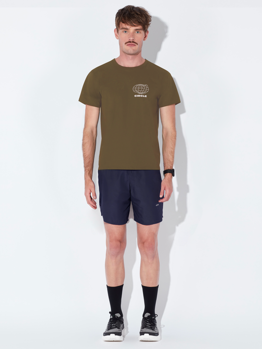 Pack T-shirt Agility Run Moss & Short One For All Navy
