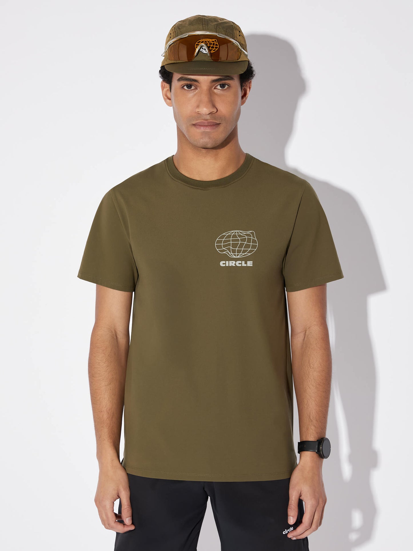 Pack T-shirt Agility Run Moss & Short One For All Navy