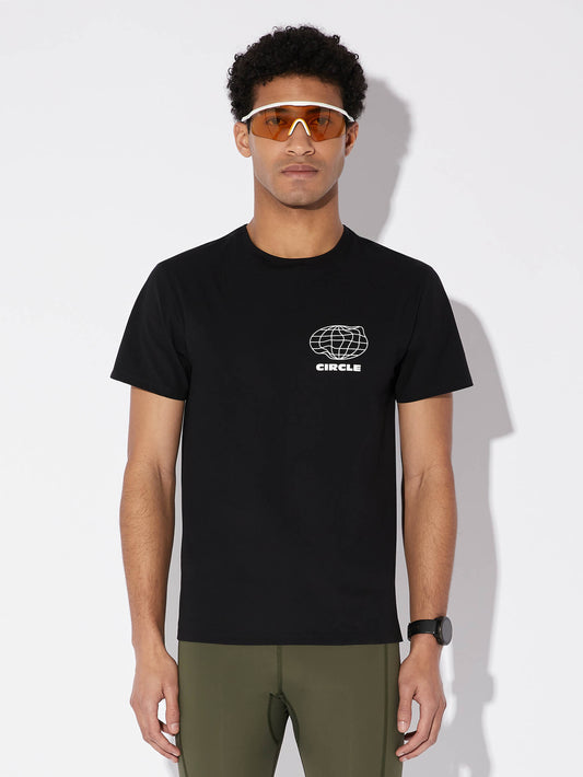 Pack T-shirt Agility Run Noir & Short Active Moss