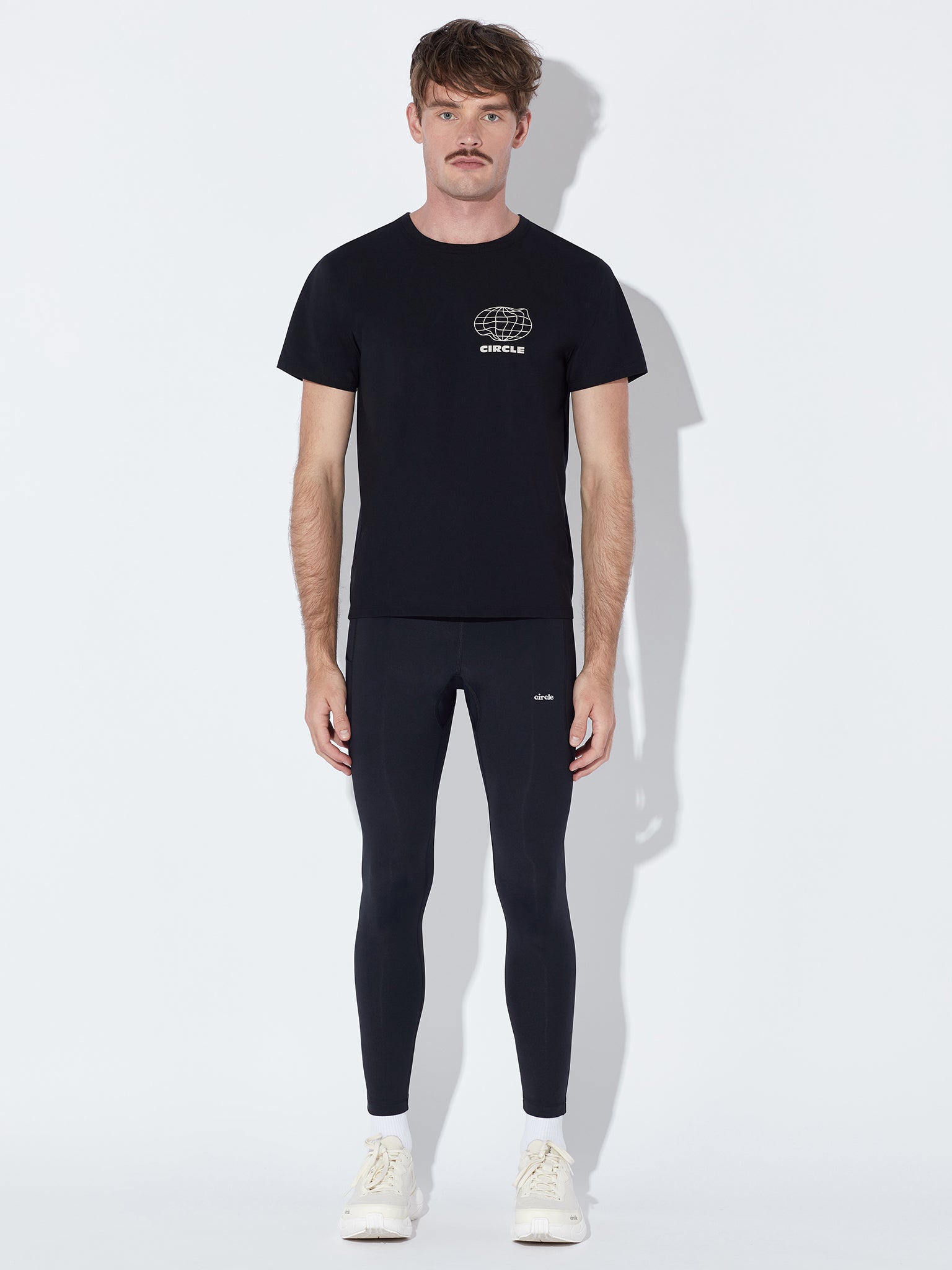 Pack T-Shirt Agility Run & Legging Men in tights noir