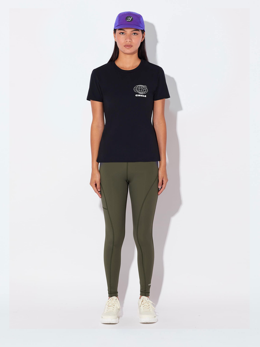 Pack T-Shirt Athletic Run & Legging Moss