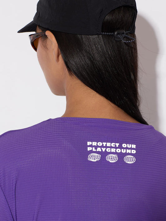 Pack T-Shirt Violet & Short 2-en-1 Navy Legend™ Femme