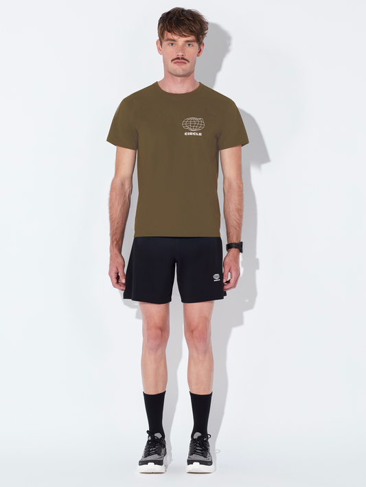 Pack T-Shirt Agility Run moss & Short Everystride noir