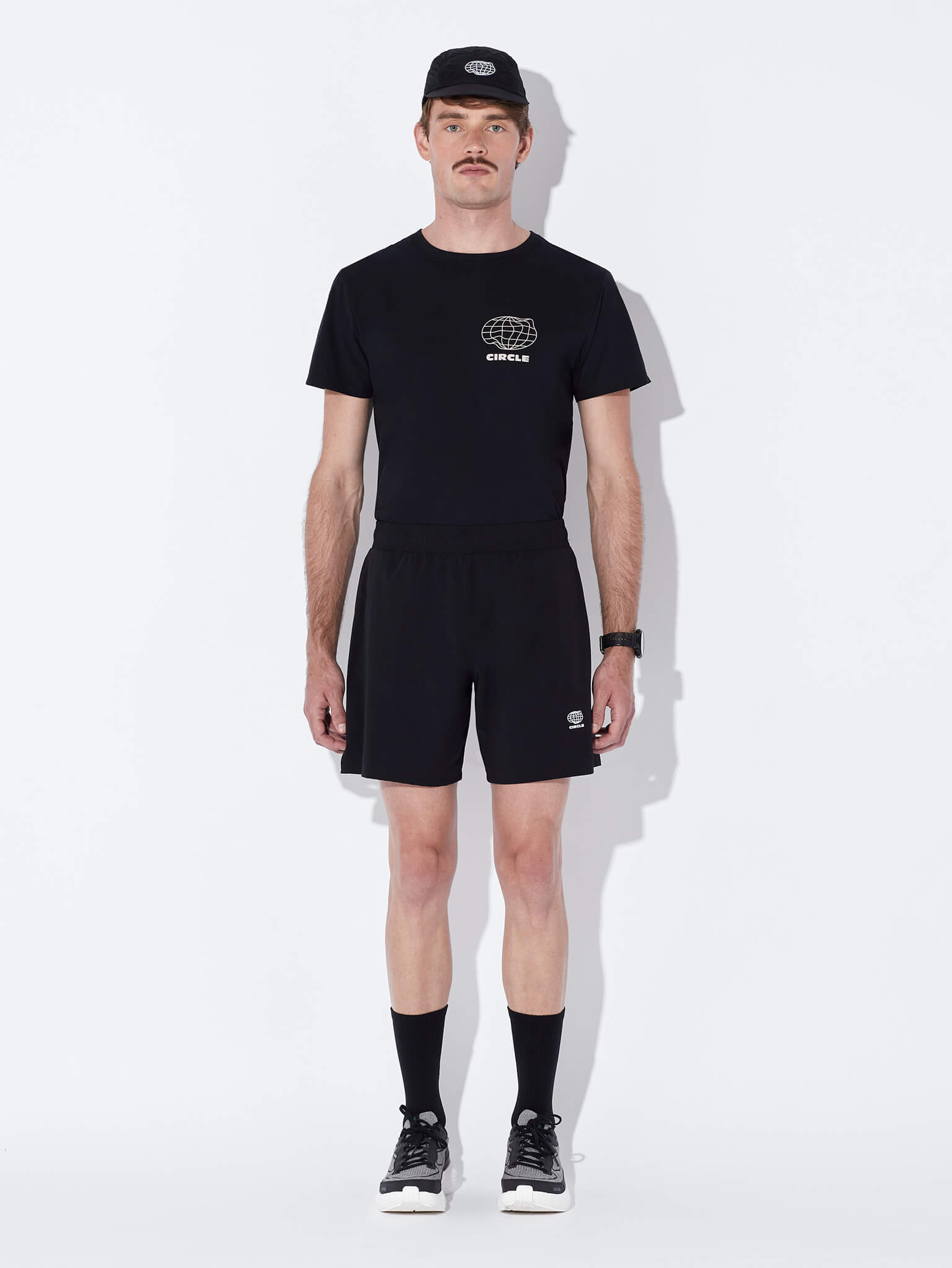 Pack T-Shirt Agility Run & Short Everystride noir