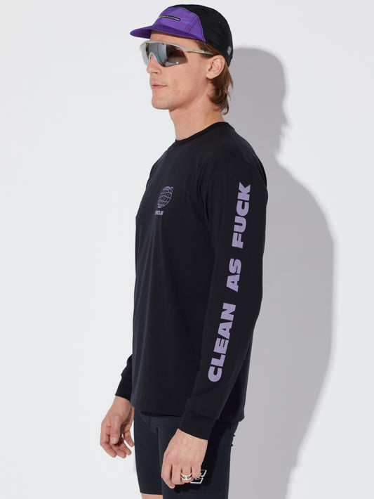 Pack Long Sleeve CAF & Everystride Shorts – Black