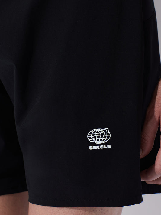 Pack Long Sleeve CAF & Everystride Shorts – Black