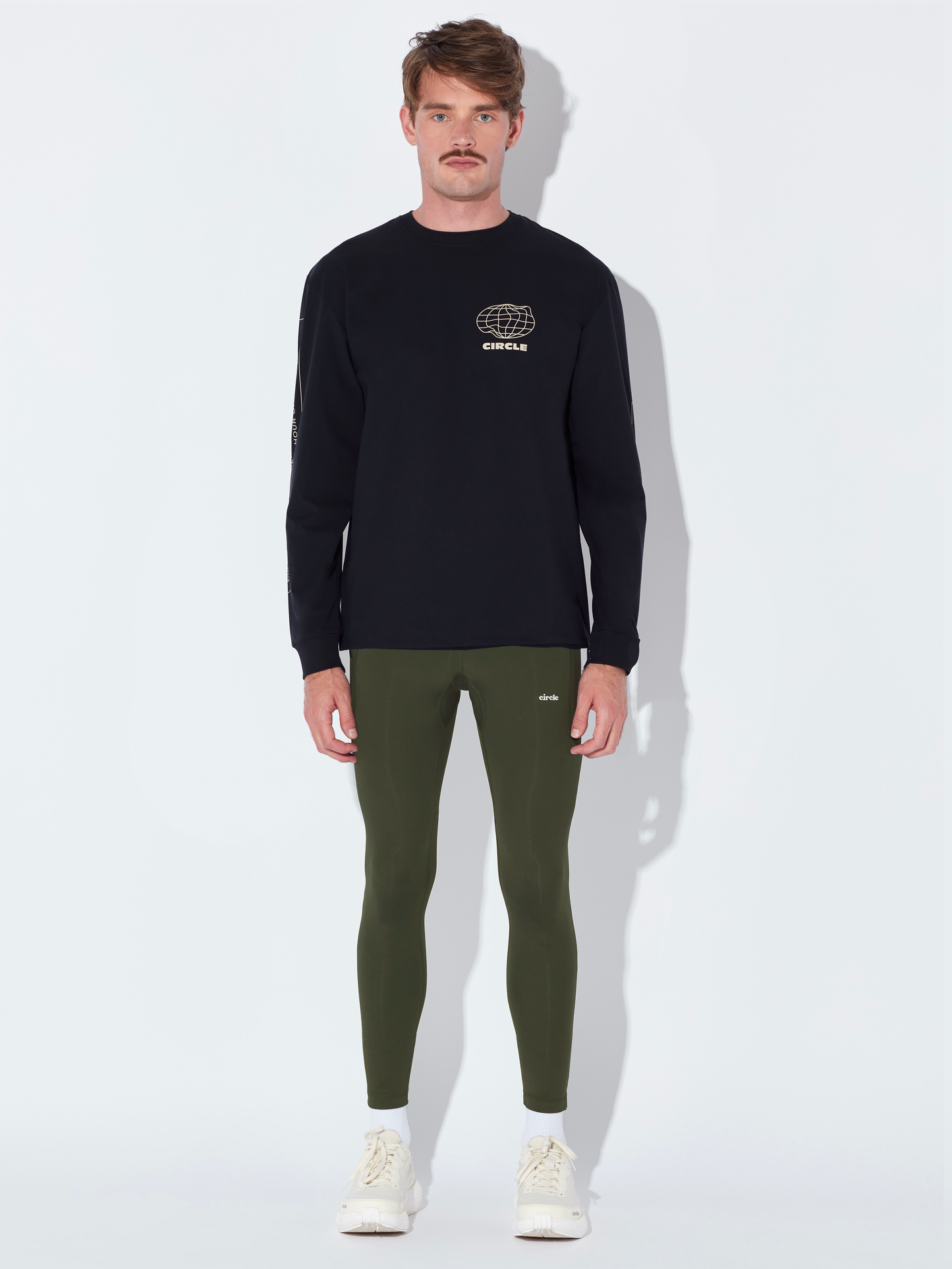 Pack Manches longues POP & Legging Men in tights moss