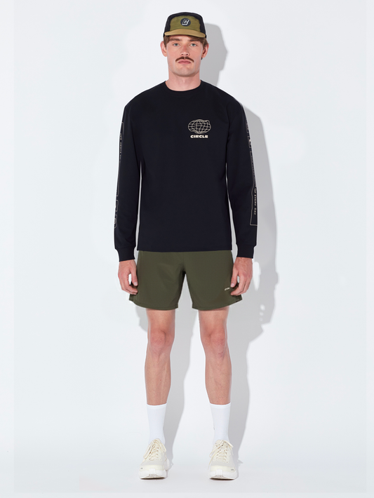 Pack Manches Longues POP & Short Active Moss