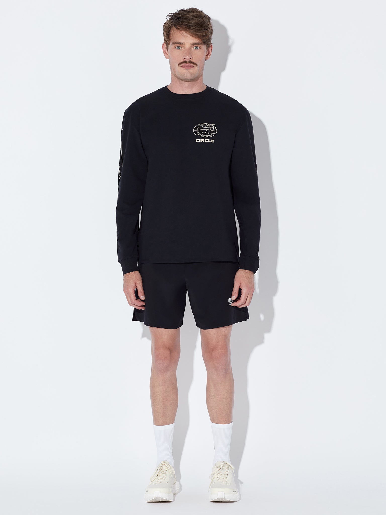 Pack Manches longues POP & Short Everystride noir