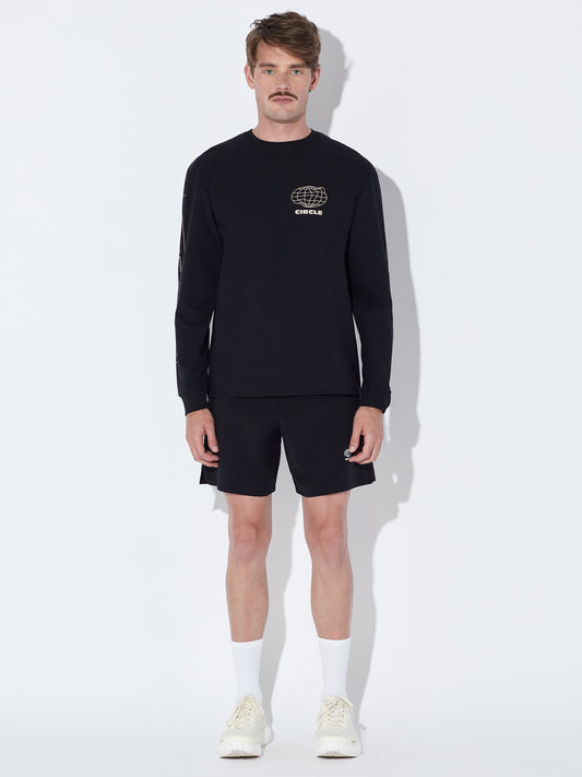 Pack Manches longues POP & Short Everystride noir