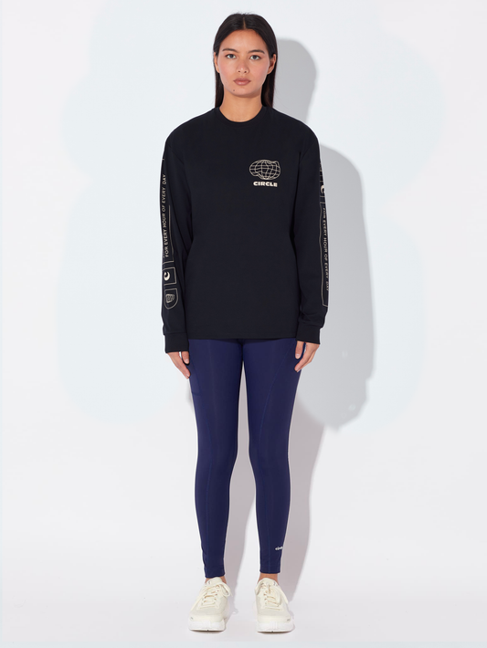 Pack Manches Longues POP & Legging Navy