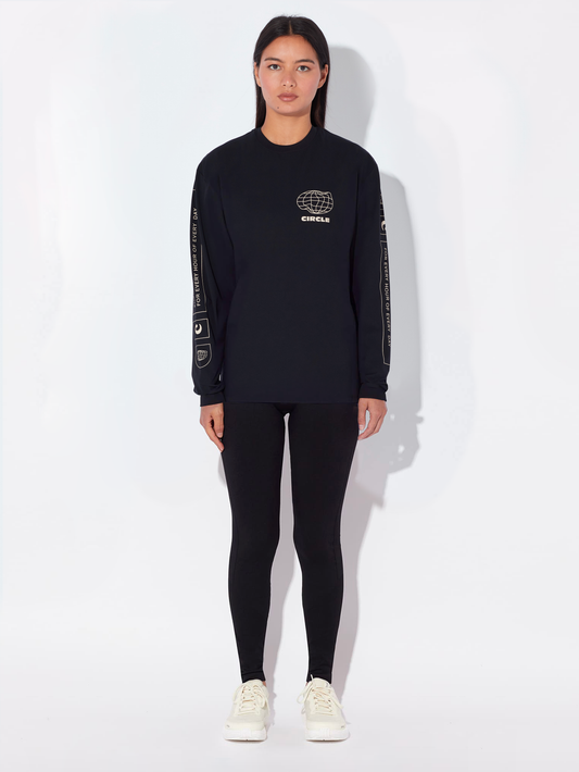 Pack Manches Longues POP & Legging seamless noir