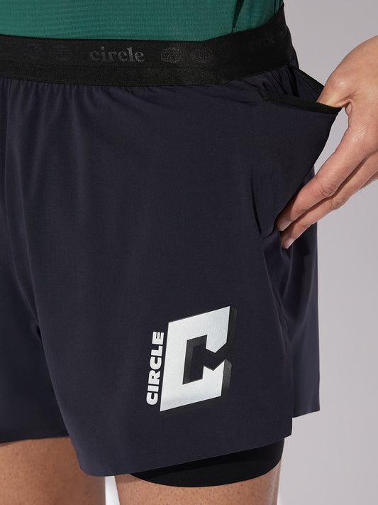 Pack T-Shirt Violet & Short 2-en-1 Navy Legend™ Homme