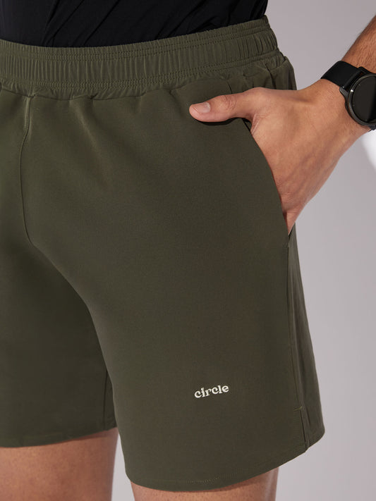 Pack Manches longues CAF & Short Active moss