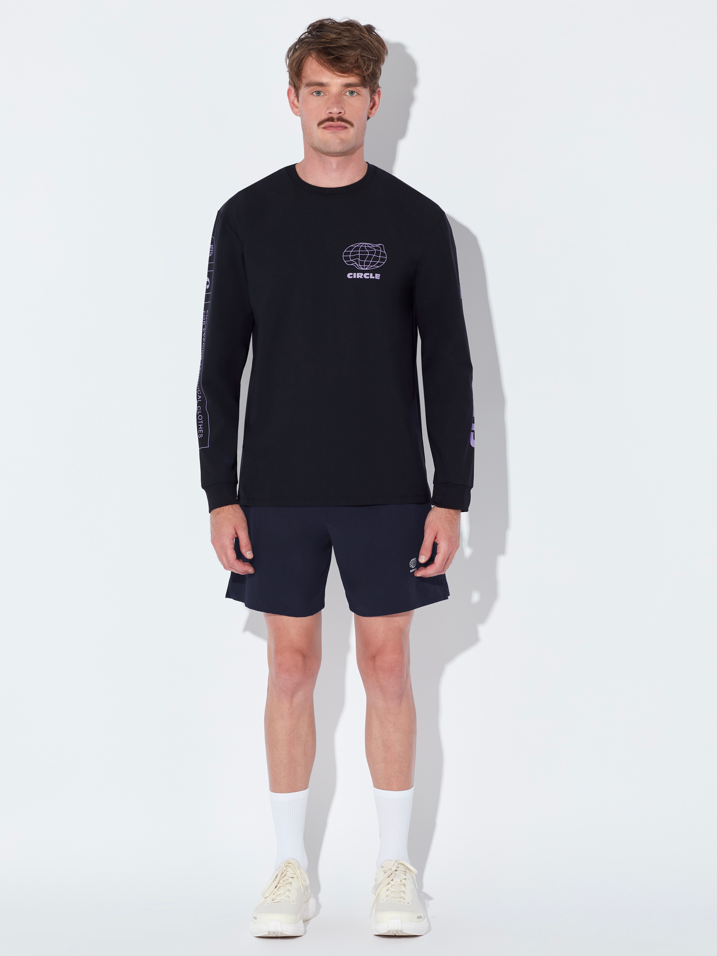 Pack Manches longues CAF & Short Everystride navy