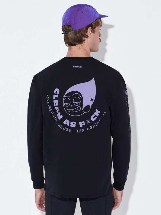 Pack Manches longues CAF & Short Everystride noir