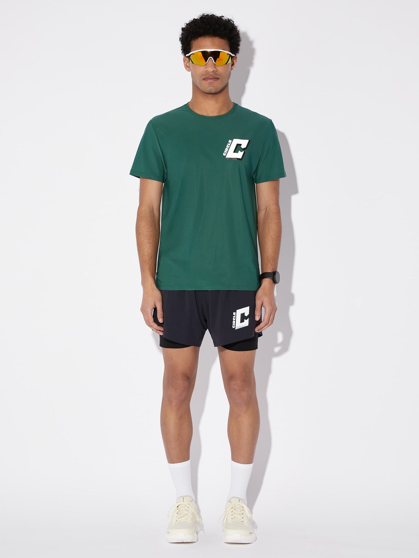 Pack T-Shirt Vert & Short 2-en-1 Navy Legend™ Homme