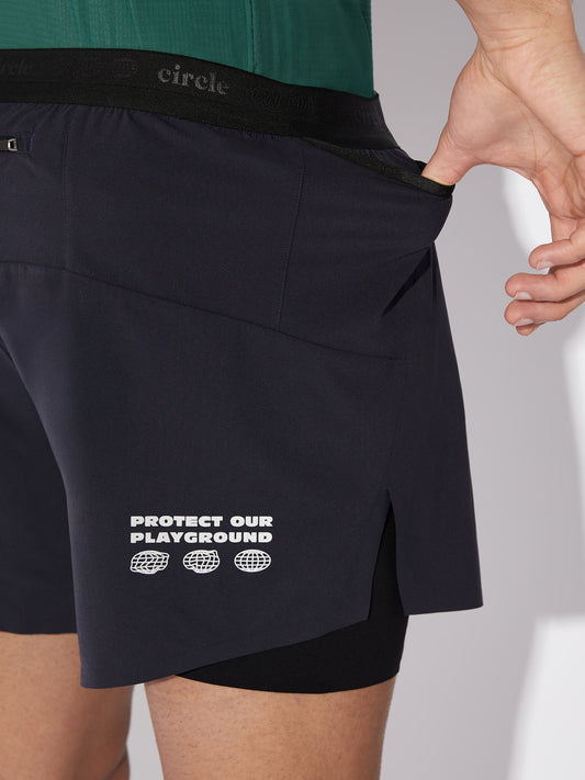 Pack T-Shirt Vert & Short 2-en-1 Navy Legend™ Homme